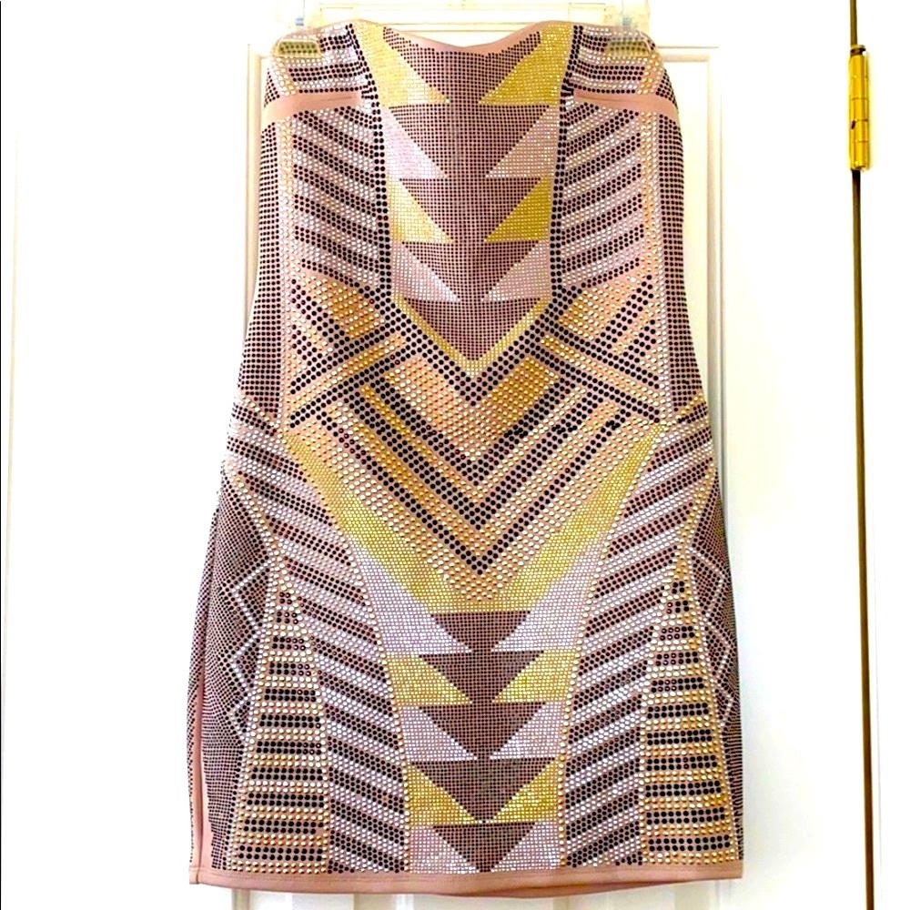 RUBY ROX Dress  completely metallic studded 😍NWT